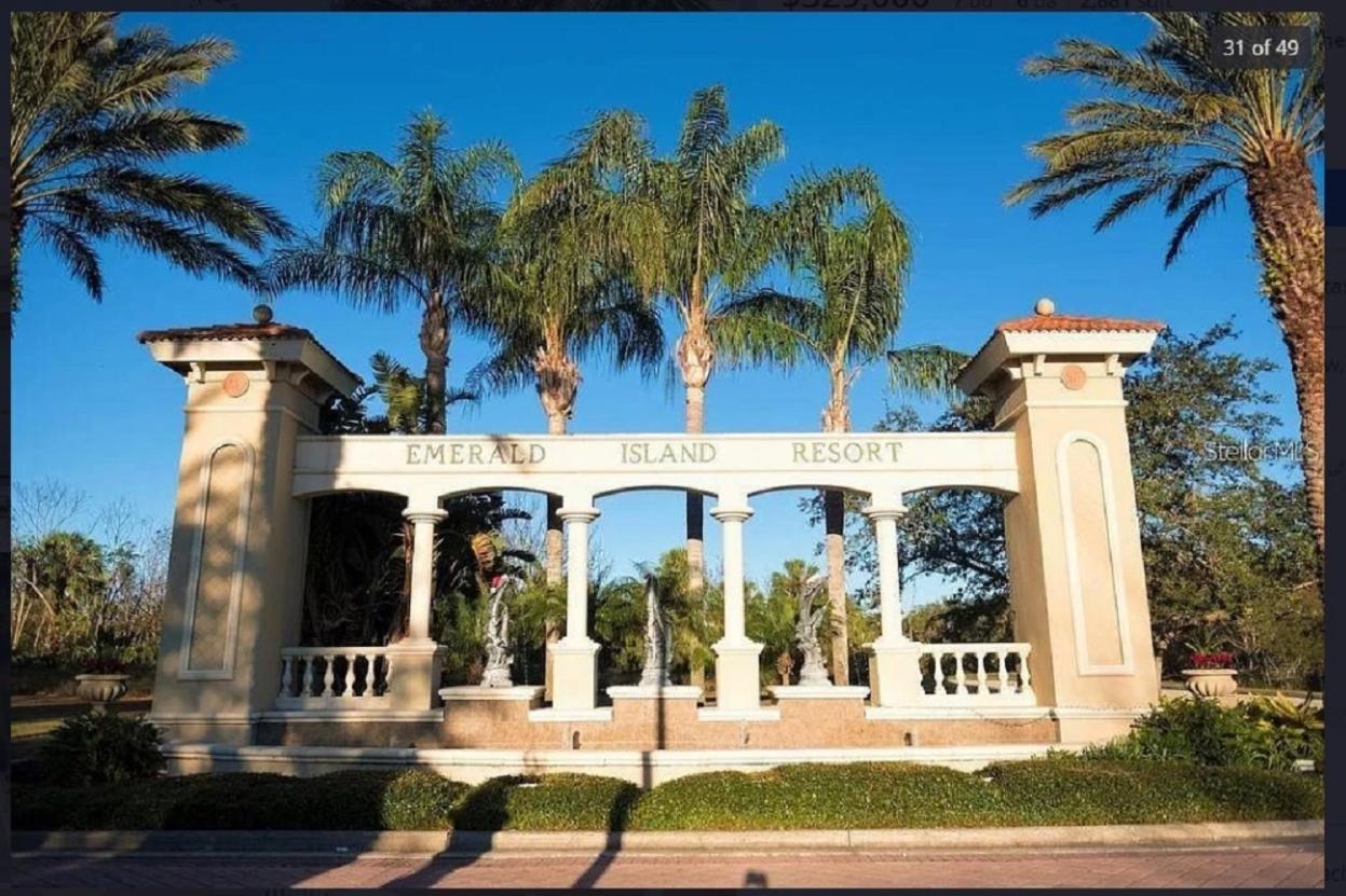 7 Bedroom, 6 Bath And Pool Near Disney In Emerald Island 4 King Master Suites Kissimmee Eksteriør bilde