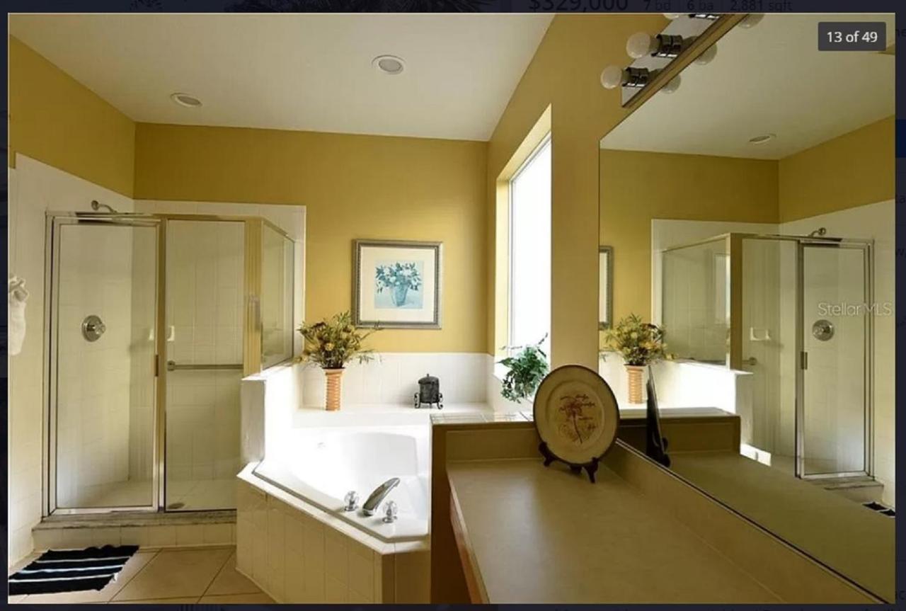 7 Bedroom, 6 Bath And Pool Near Disney In Emerald Island 4 King Master Suites Kissimmee Eksteriør bilde